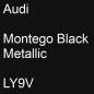 Preview: Audi, Montego Black Metallic, LY9V.